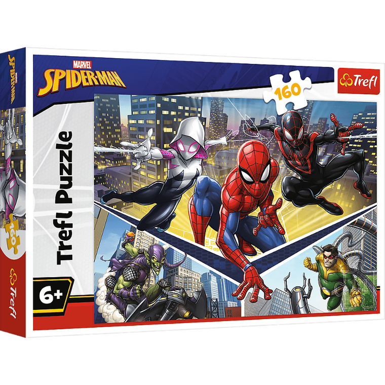 Trefl, Siła Spidermana, puzzle, 160 elementów