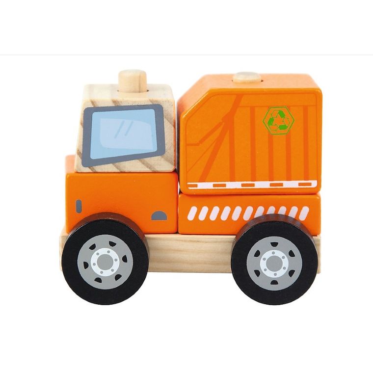 Trefl, Śmieciarka, zabawka drewniana
