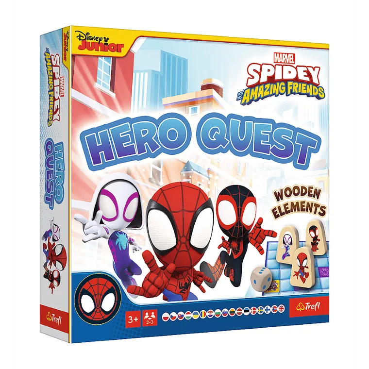 Trefl, Spidey i super-kumple, Hero Quest, gra familijna
