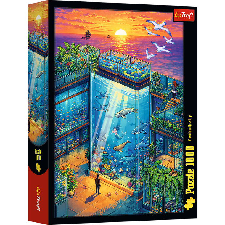 Trefl, Spojrzenie w głębię, puzzle, 1000 elementów