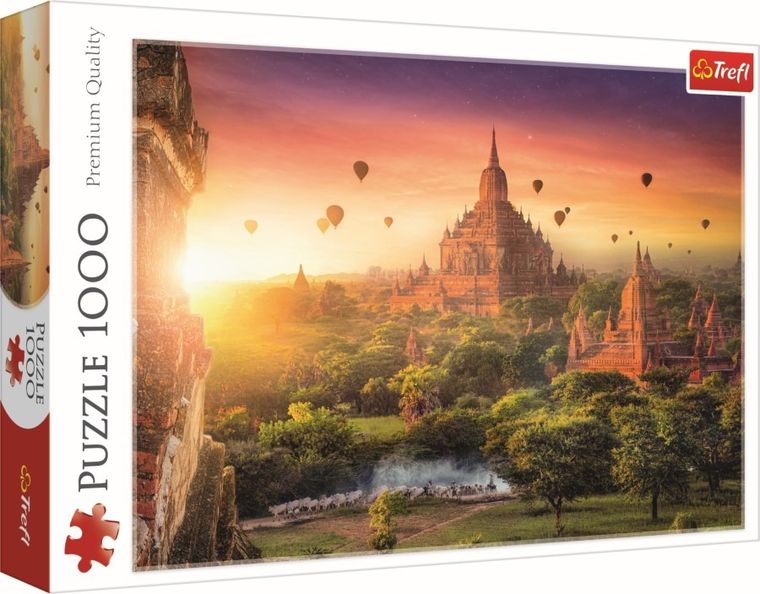 Trefl, Starożytna świątynia, Birma, puzzle, 1000 elementów