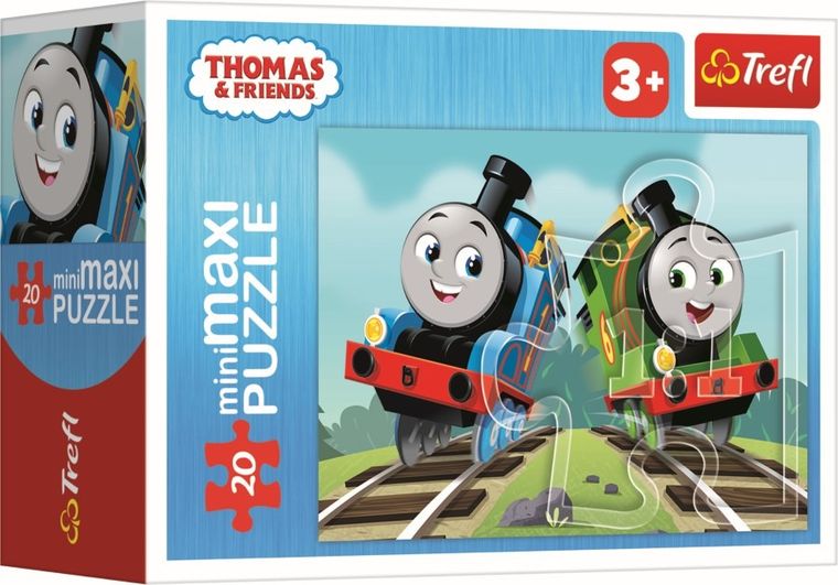 Trefl, Tomek i Przyjaciele, Z Tomkiem jest wesoło, puzzle, 20 elementów