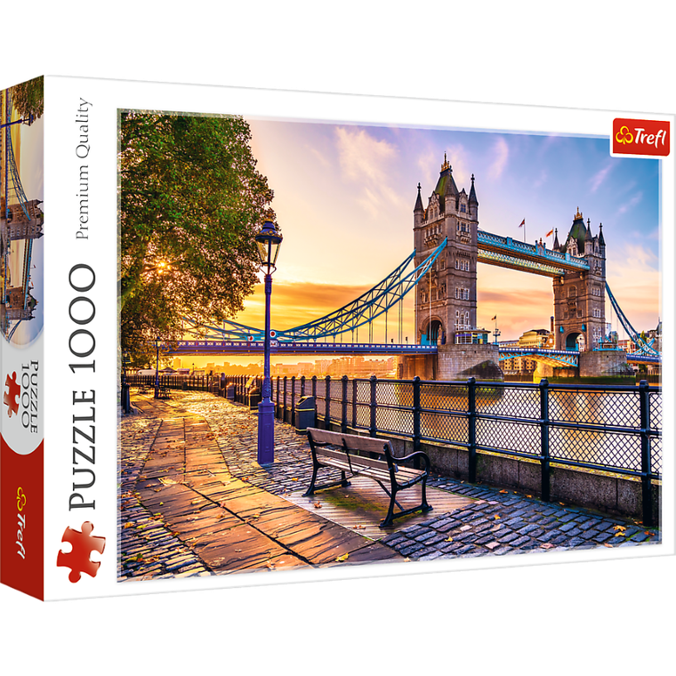 Trefl, Tower Bridge, Londyn, puzzle, 1000 elementów