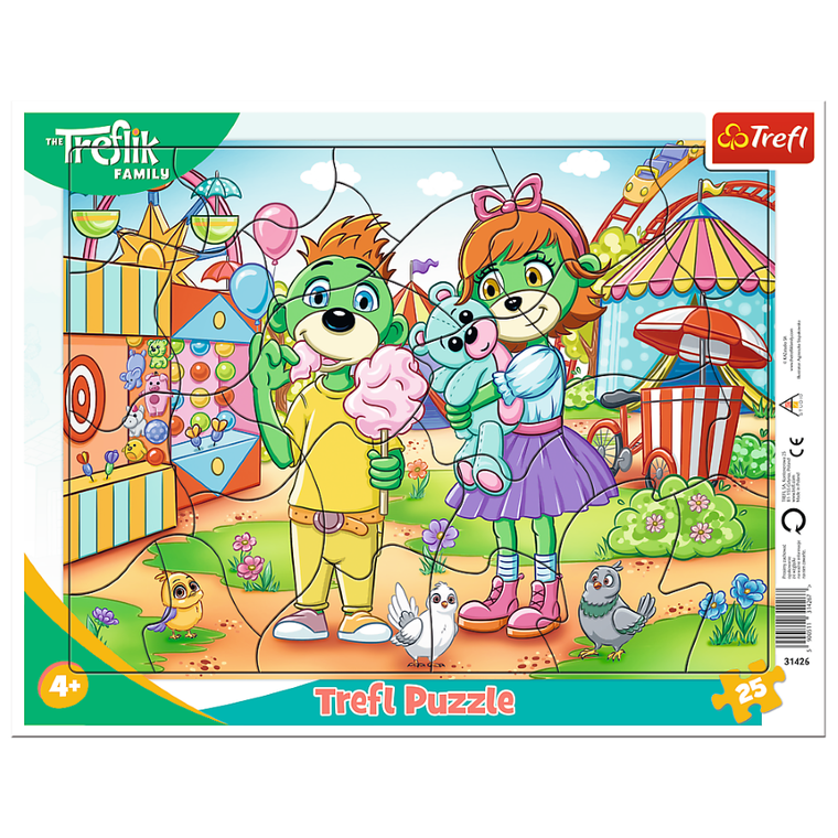 Trefl, Trefliki, Rodzinny dzień, puzzle, 25 elementów