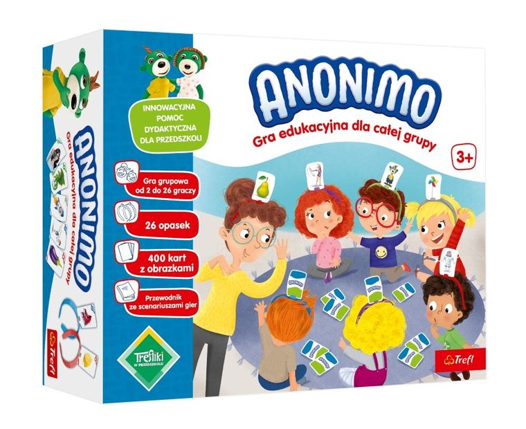 Trefl, Trefliki w przedszkolu, Anonimo, gra edukacyjna dla grup
