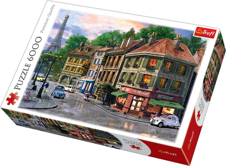 Trefl, Uliczka Paryża, puzzle, 6000 elementów