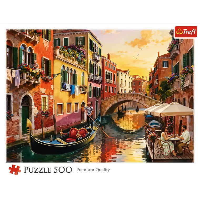 Trefl, Wenecja o zachodzie słońca, puzzle, 500 elementów