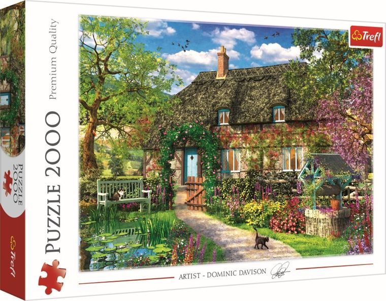 Trefl, Wiejska chatka, puzzle, 2000 elementów