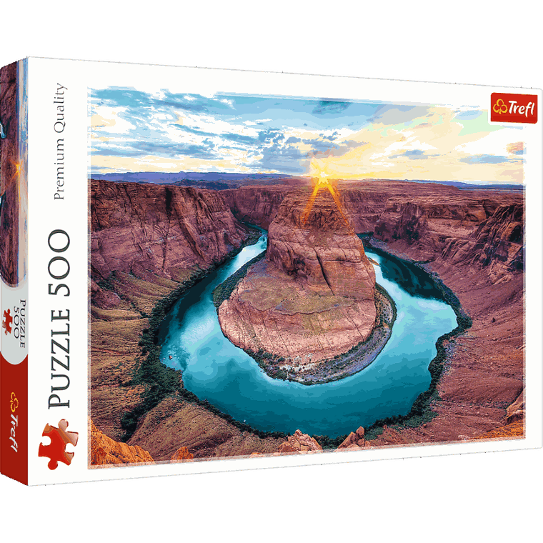 Trefl, Wielki Kanion, USA, puzzle, 500 elementów