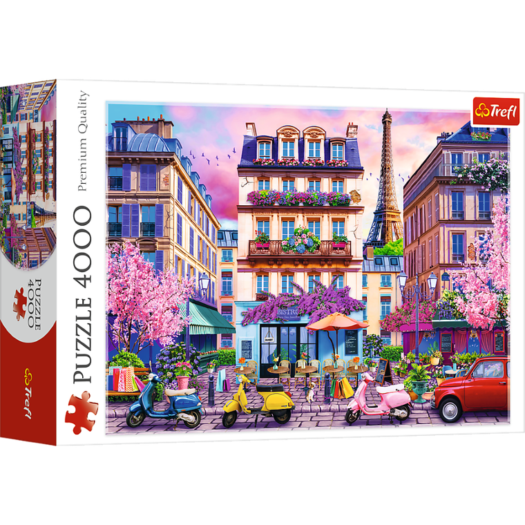 Trefl, Wiosna w Paryżu, puzzle, 4000 elementów