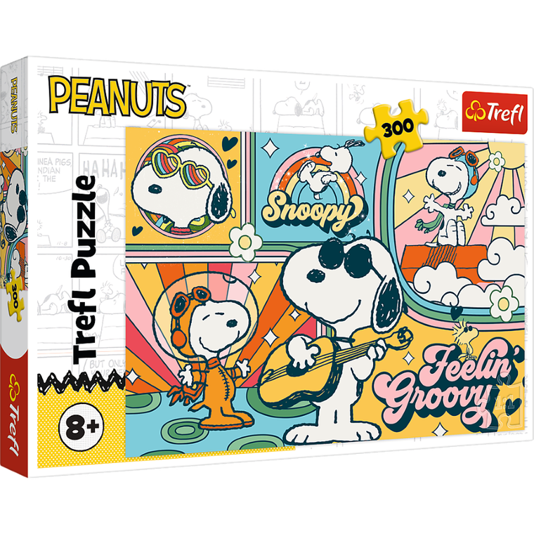 Trefl, Zabawny świat Fistaszków, puzzle, 300 elementów