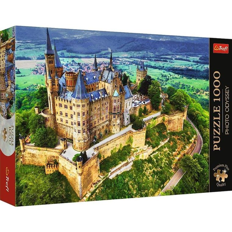 Trefl, Zamek Hohenzollern, Niemcy, puzzle, 1000 elementów