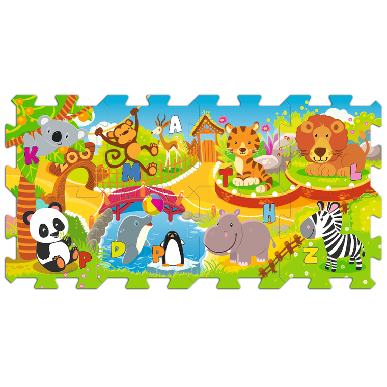 Trefl, Zoo Fun, puzzle piankowe