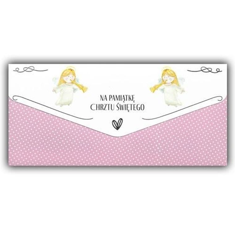 Trend, karnet + koperta, Chrzest