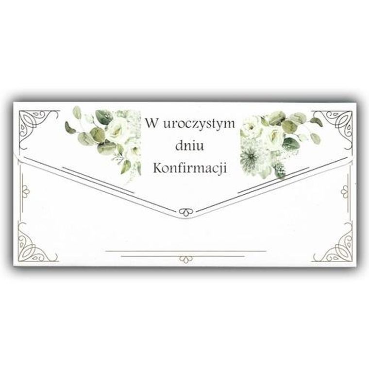 Trend, karnet + koperta, Konfirmacja