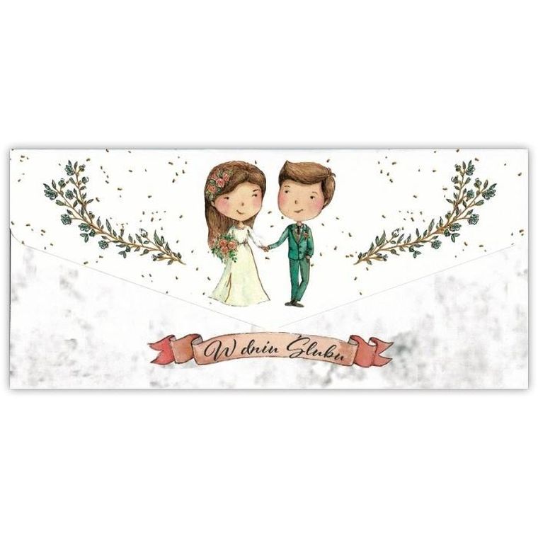 Trend, karnet koperta, Ślub