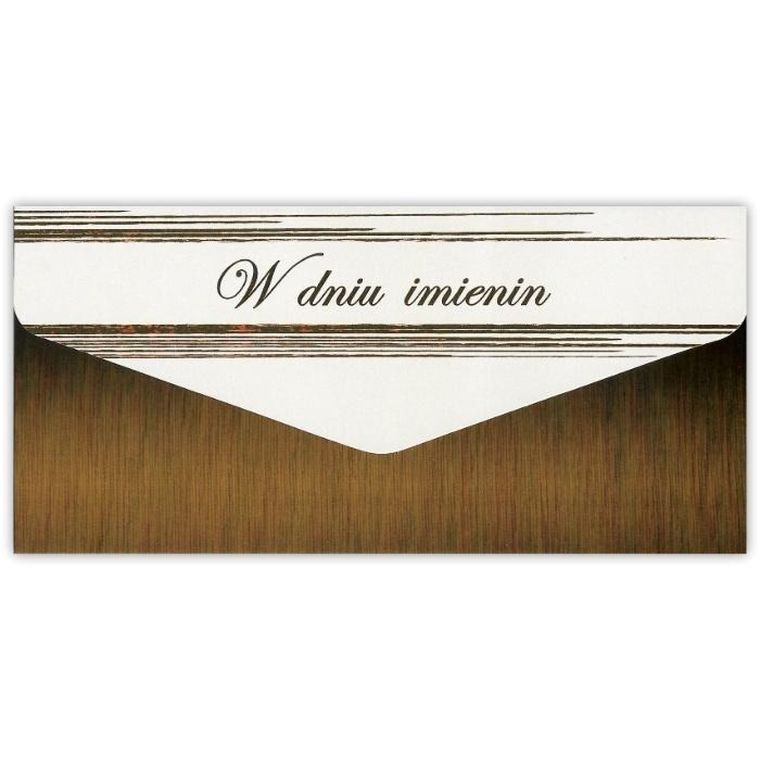 Trend, karnet z kopertą, Imieniny