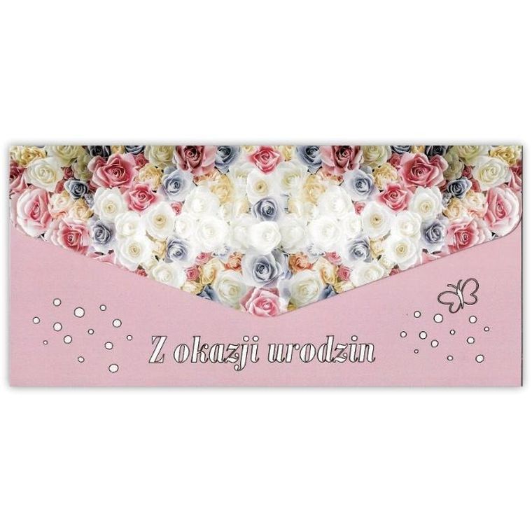 Trend, karnet z kopertą, W dniu urodzin