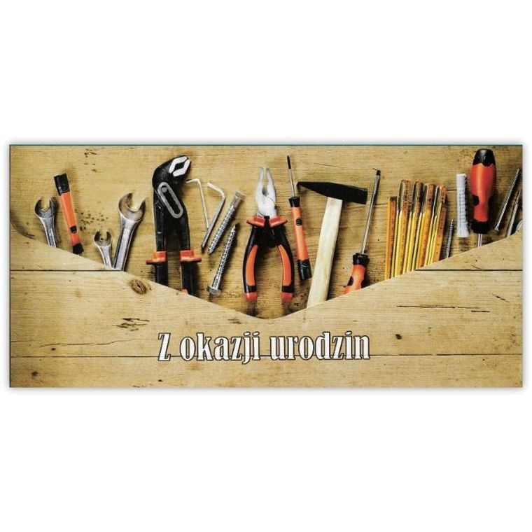 Trend, karnet z kopertą, W dniu urodzin