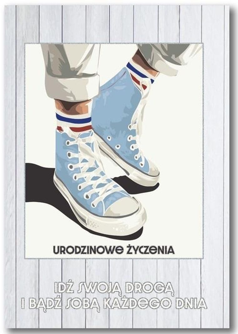 Trend, kartka okolicznościowa, Urodzinowe życzenia