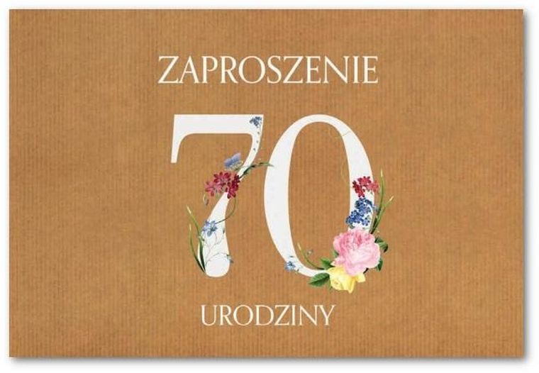 Trend, zaproszenia urodziny, 10 szt.