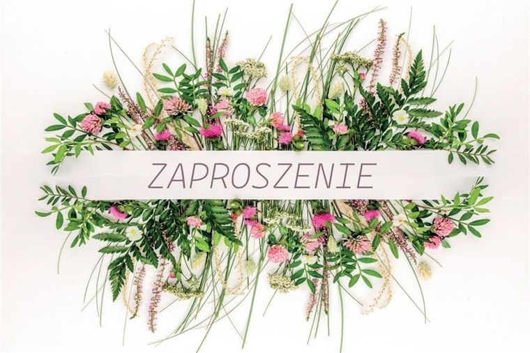 Trend, zaproszenie uniwersalne, 10 szt.