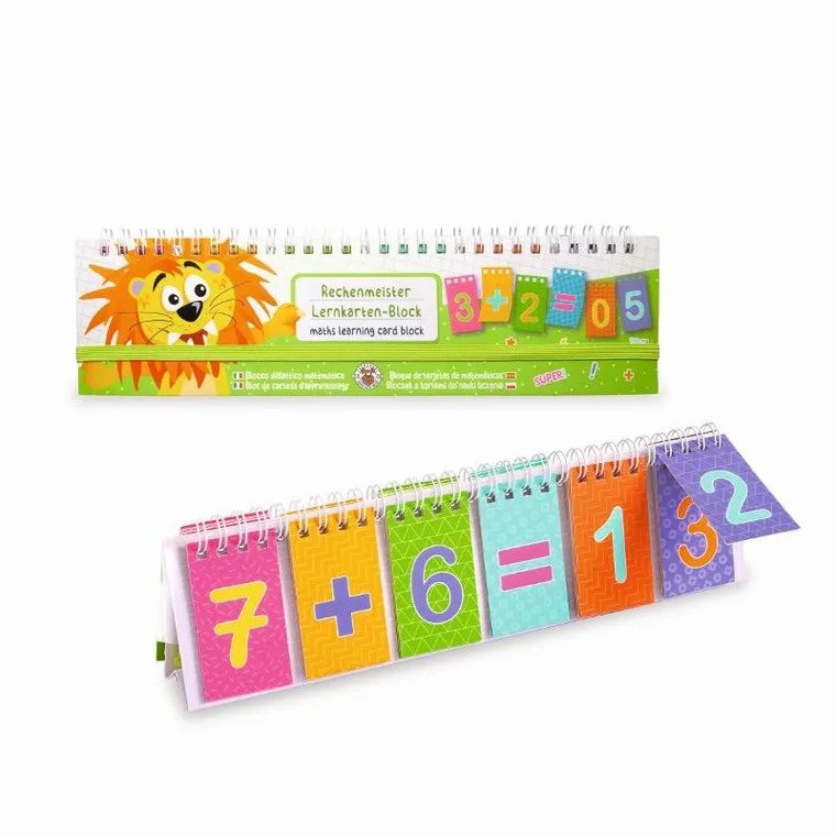 Trendhaus, bloczek z kartami do nauki liczenia