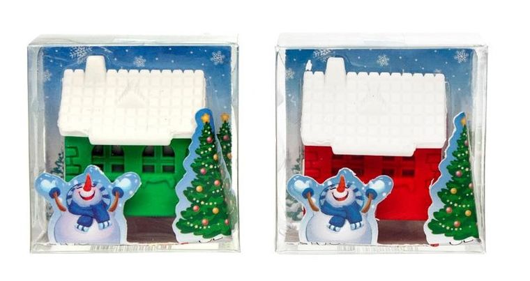 Trendhaus, gumka do ścierania, dom Mikołaja