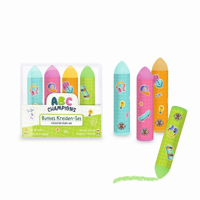 Trendhaus, kreda uliczna, 4 kolory