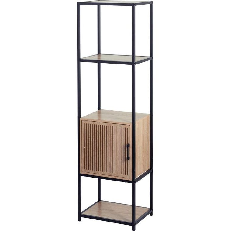 Trends4You, Kasto, regał biblioteczka z szafką, 43-33-153 cm