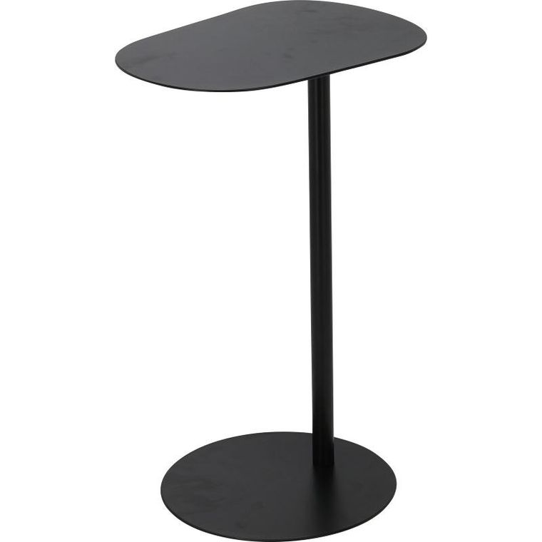 Trends4you, stolik kawowy metalowy, czarny boczny, 35-25-53 cm