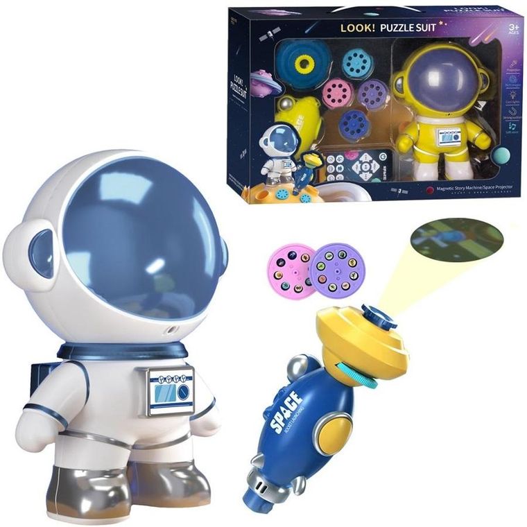 Trifox, astronauta z projektorem na pilota