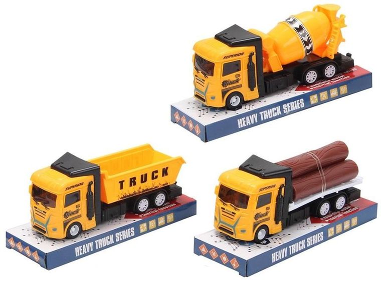 Trifox, auto budowlane, żółte