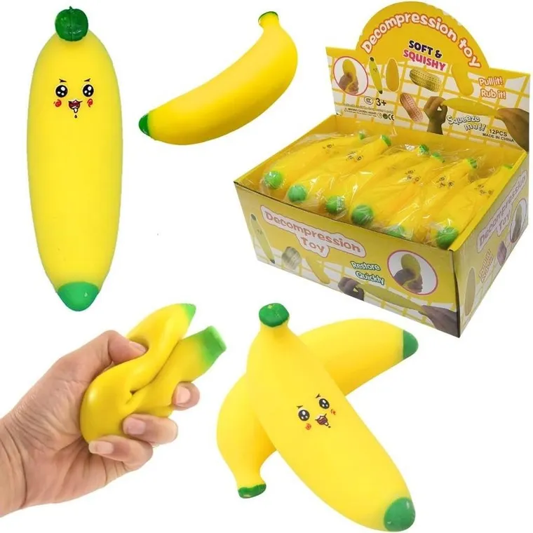 Trifox, banan do ściskania, gniotek, 1 szt.