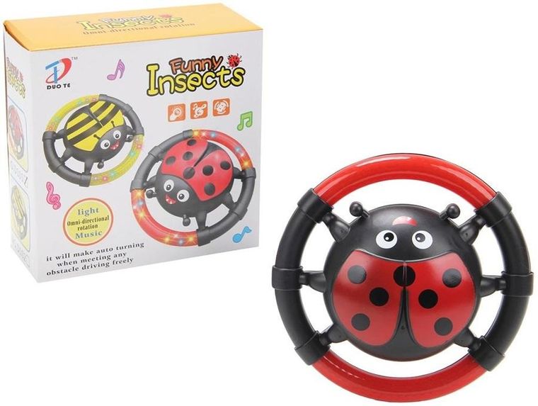 Trifox, biedronka, jeżdżąca zabawka interaktywna