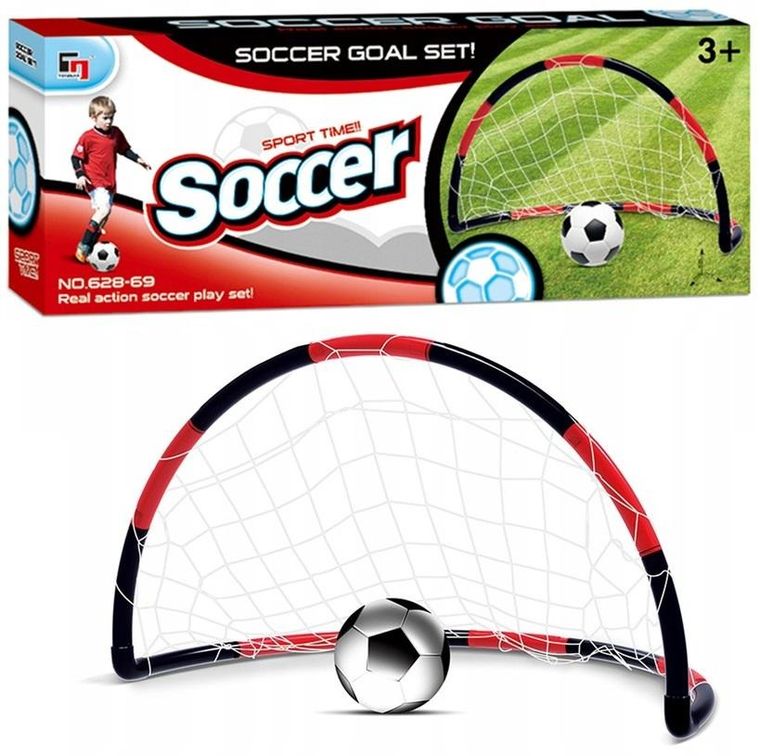 Trifox, bramka piłkarska z piłką, 105 cm