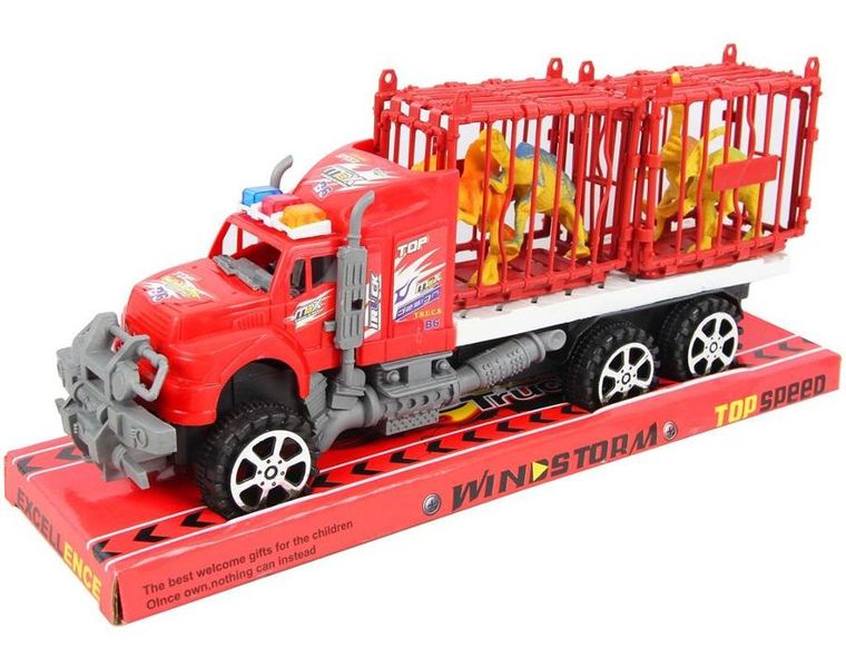 Trifox, ciężarówka z dinozaurami