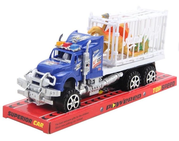 Trifox, ciężarówka z dinozaurem