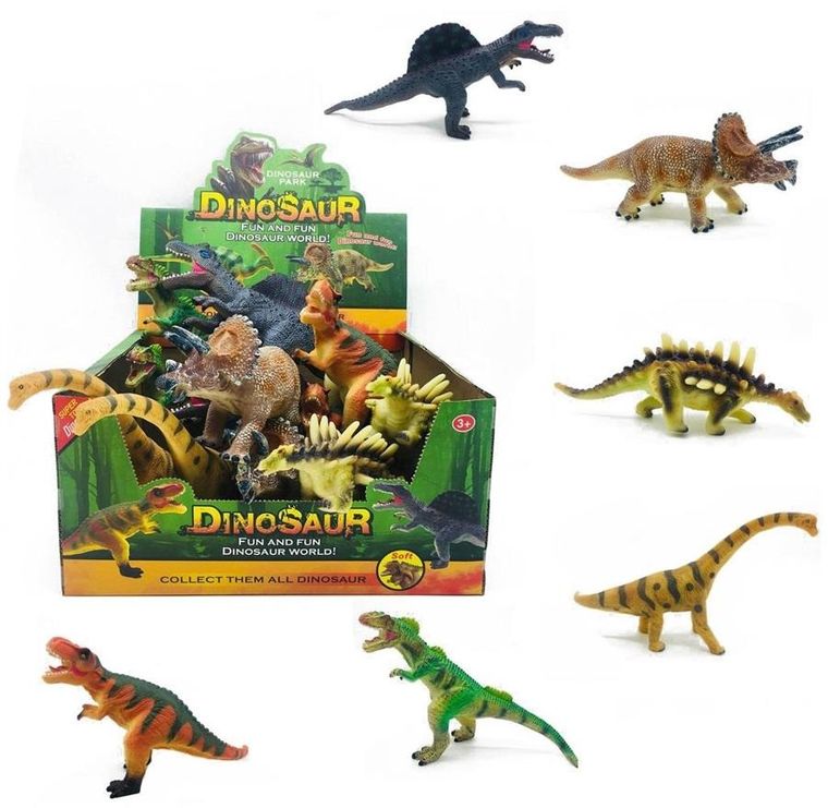 Trifox, dinozaur, miękka figurka