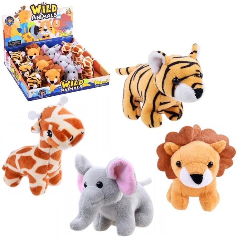 Trifox, dzikie zwierzęta, maskotka, 1 szt.