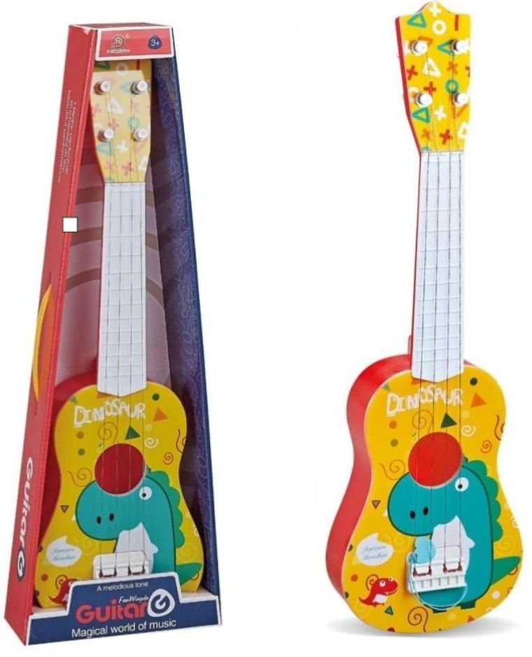 Trifox, gitara, dinozaur