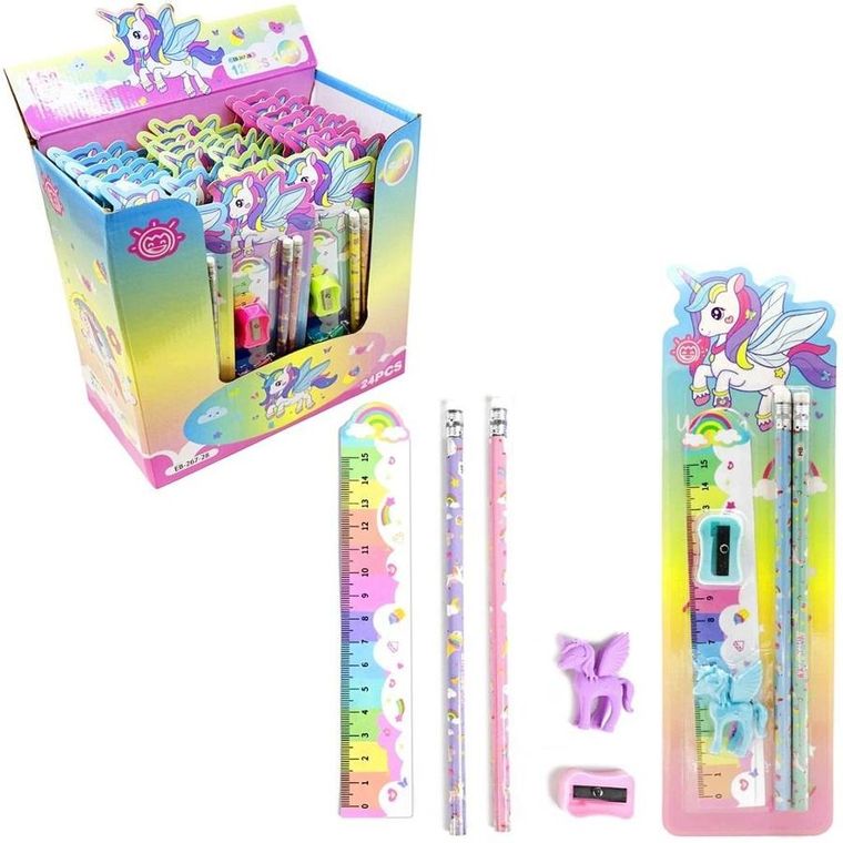 Trifox, jednorożec, zestaw szkolny, 1 szt.