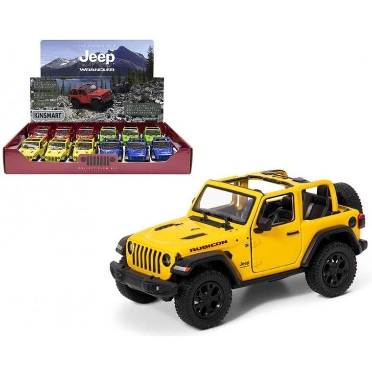 Trifox, Jeep Wrangler Open Top 2018, model pojazdu, 1:34, 1 szt.