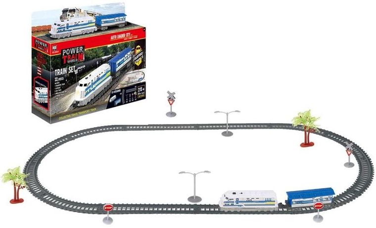 Trifox, kolejka interaktywna, zestaw, 22 elementy