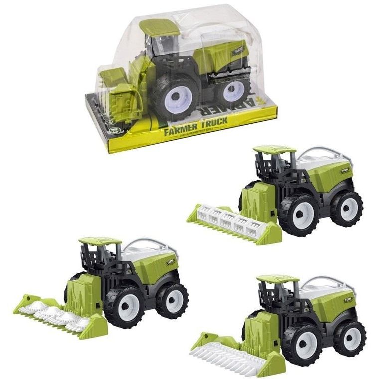 Trifox, kombajn, zielono-czarny