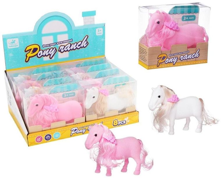 Trifox, koń, figurka flokowana