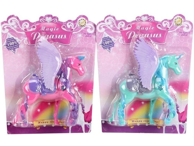 Trifox, koń Pegaz, kolorowa figurka