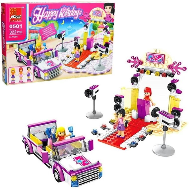 Trifox, koncert gwiazdy, klocki, 322 elementy