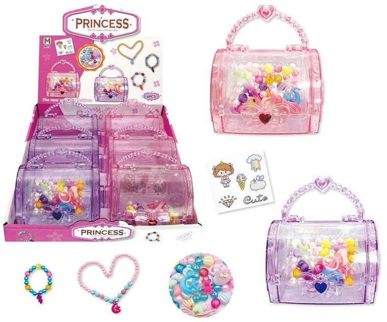 Trifox, koraliki do nawlekania w torebce, zestaw kreatywny