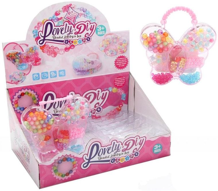 Trifox, koraliki do tworzenia biżuterii, motyl